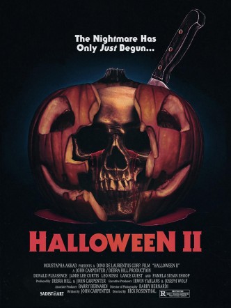 Хэллоуин 2 / Halloween II (1981): постер